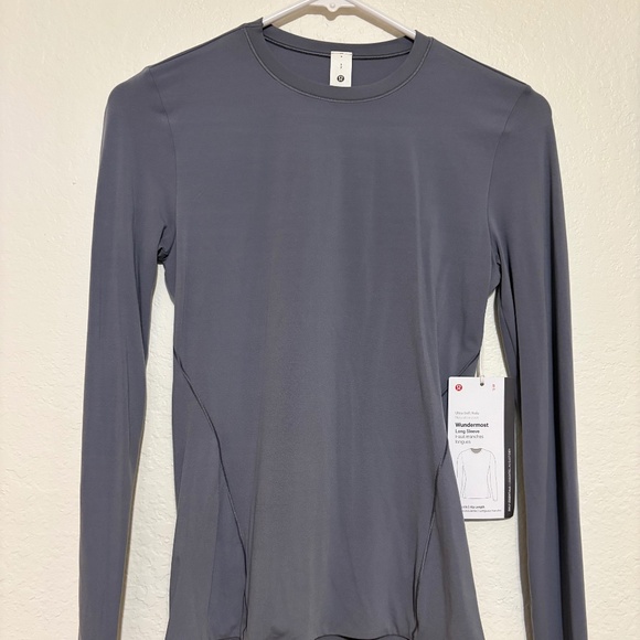 Lululemon Wundermost Ultra-Soft Nulu Crewneck Long-Sleeve Shirt - Picture 2 of 7